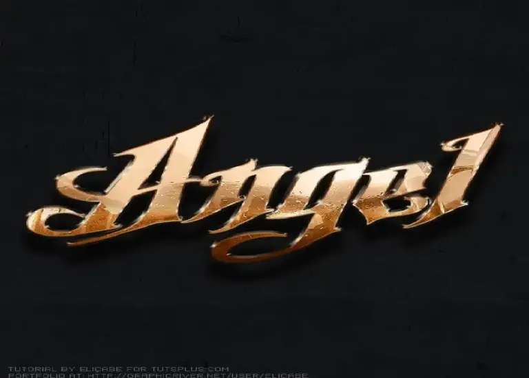 How to Create a Metallic Copper Text Effect Using Layer Styles in Photoshop