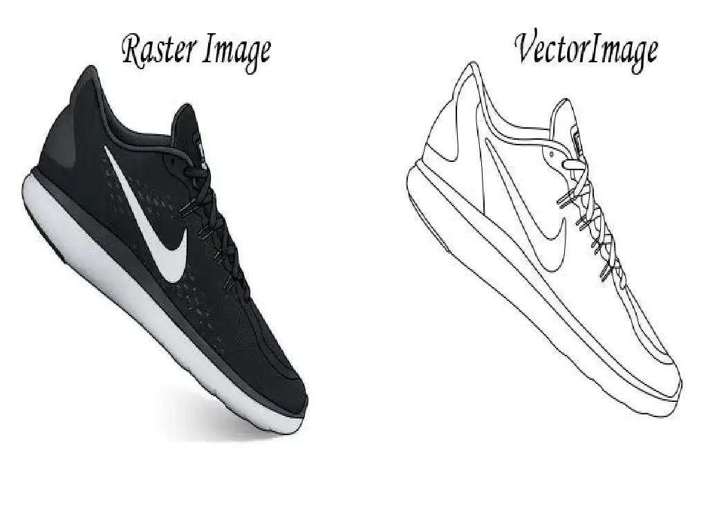 Raster Image to Vector Image Conversion