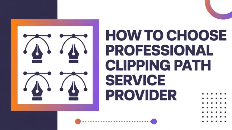 Professional Clipping Path Service Provider